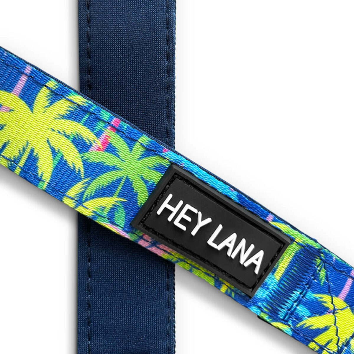 Dog collar Palm Beach Padded with safety clasp Detail