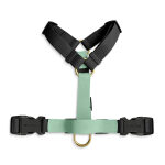 Lead harness - Outdoor FLEX - 5-way adjustable with handle - Black/Mint - Image 6
