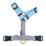 Führgeschirr - Outdoor FLEX - 5-fach verstellbar mit Haltegriff - Taupe/Blau – Bild 6