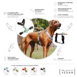 Harness - Outdoor FLEX - 5-way adjustable with handle - Mocca Mousse/Beige - Image 7