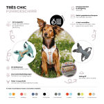 Premium Hundegeschirr Gepolstert - Mint/Orange – Bild 6