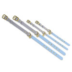 Dog collar Outdoor FLEX - Waterproof - Taupe/Blue - Image 6