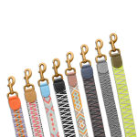 Premium Führleine - 3-fach verstellbar - 2m - Pink/Beige – Bild 6